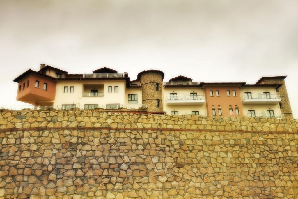 Afkos Grammos Boutique Hotel Resort Nestorion Exterior foto
